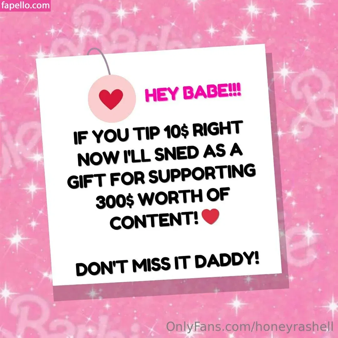 honeyrashell Onlyfans Photo Gallery 