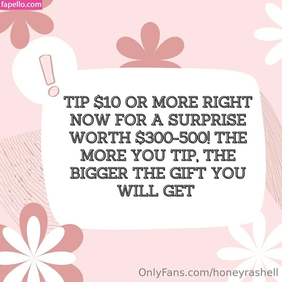 honeyrashell Onlyfans Photo Gallery 