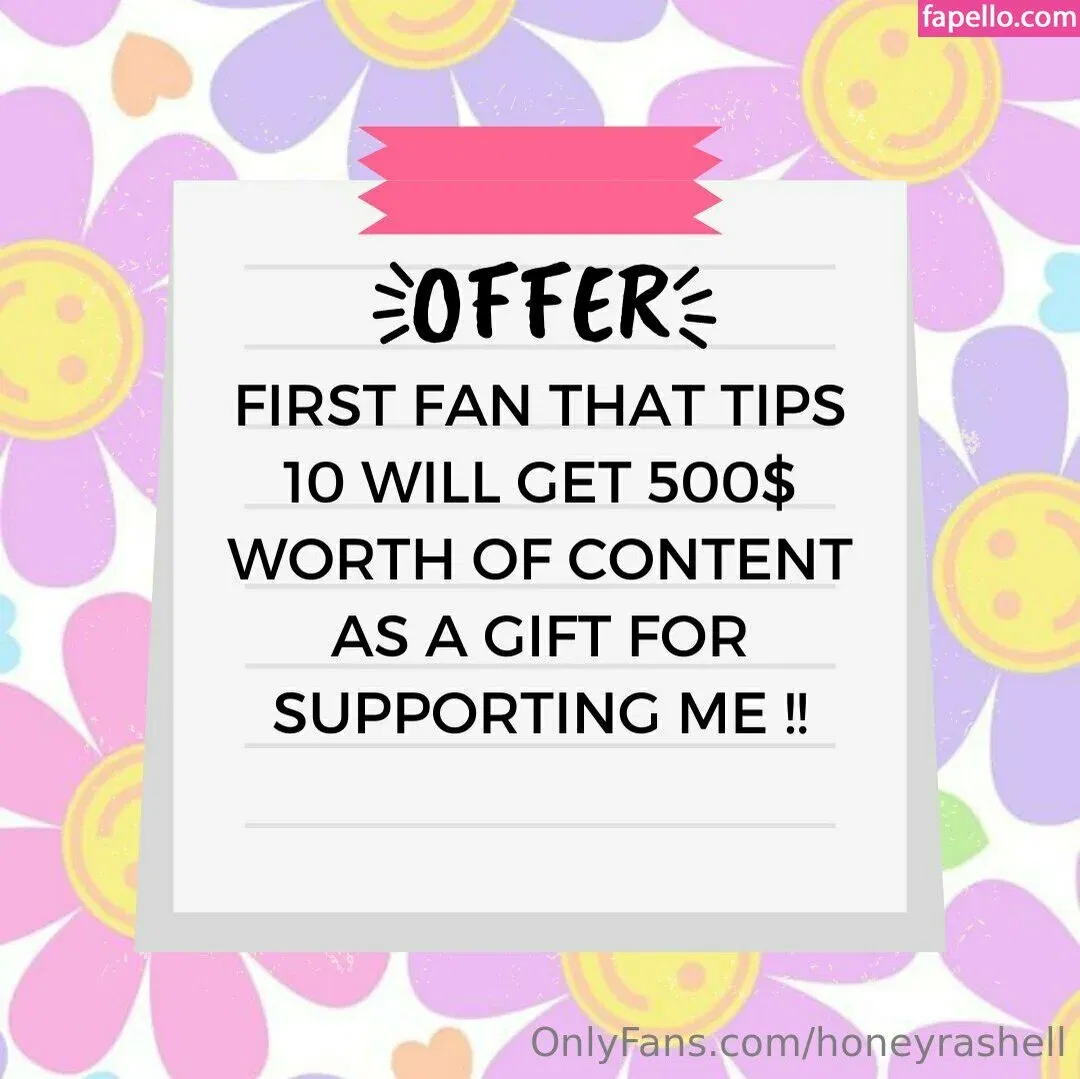 honeyrashell Onlyfans Photo Gallery 