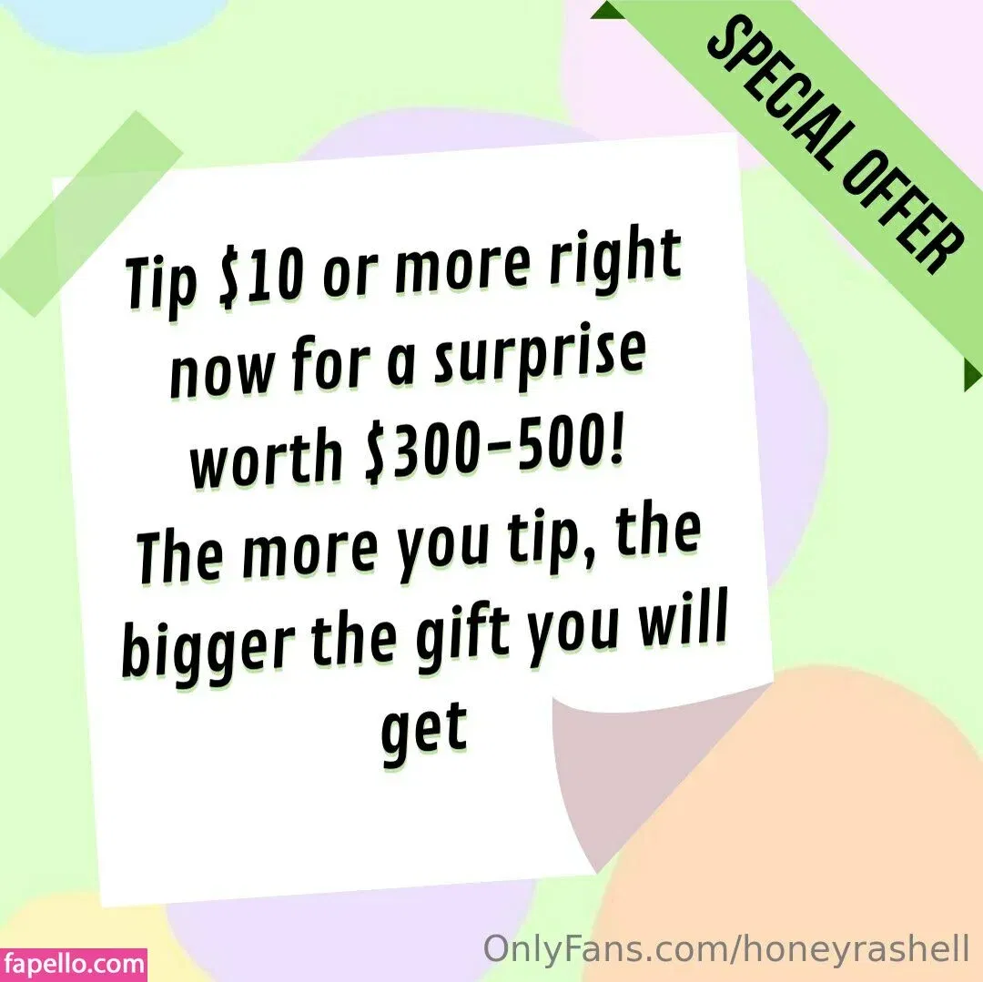 honeyrashell Onlyfans Photo Gallery 