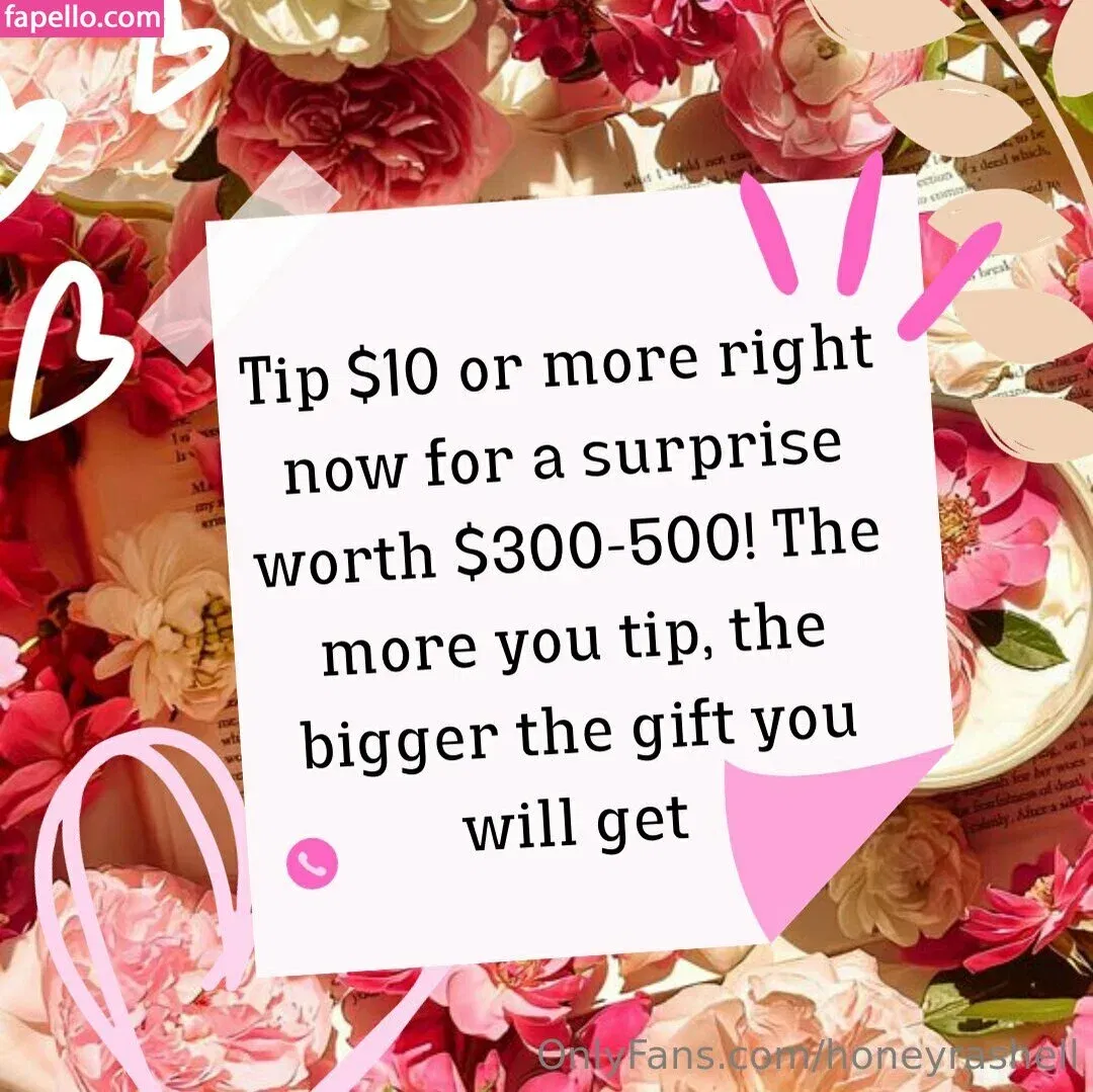 honeyrashell Onlyfans Photo Gallery 