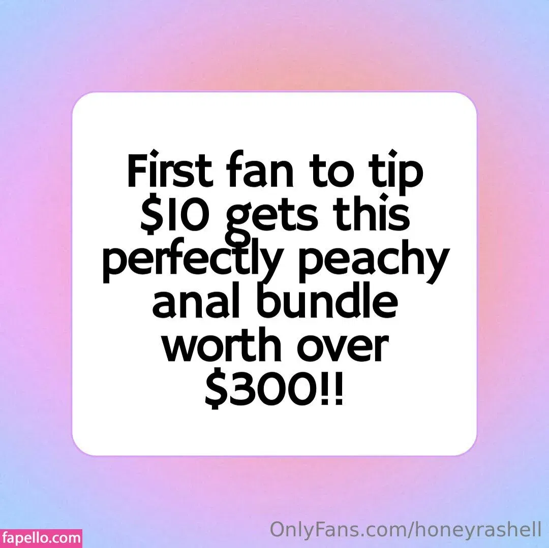 honeyrashell Onlyfans Photo Gallery 