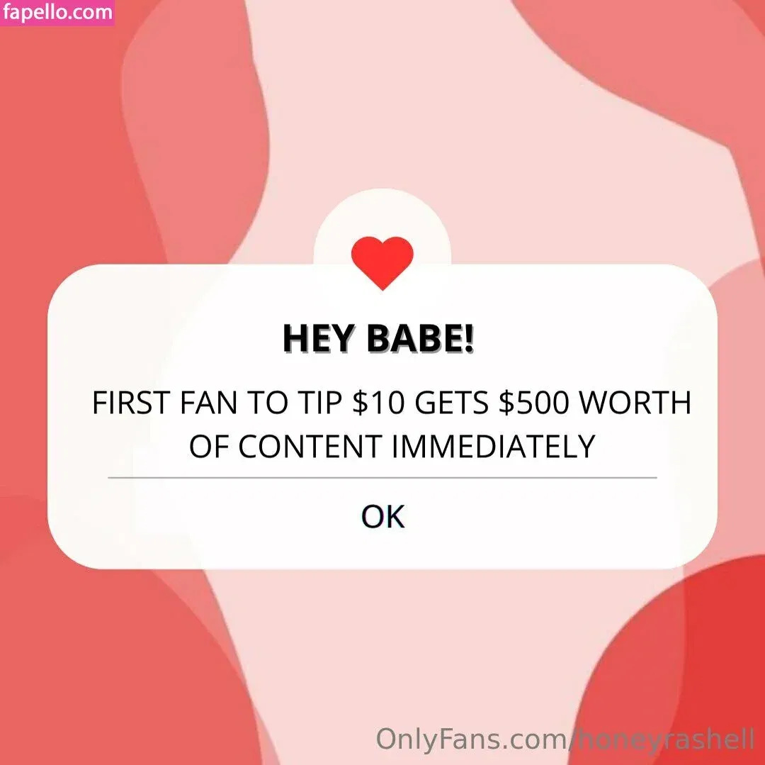 honeyrashell Onlyfans Photo Gallery 