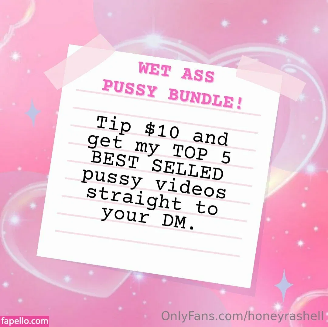 honeyrashell Onlyfans Photo Gallery 