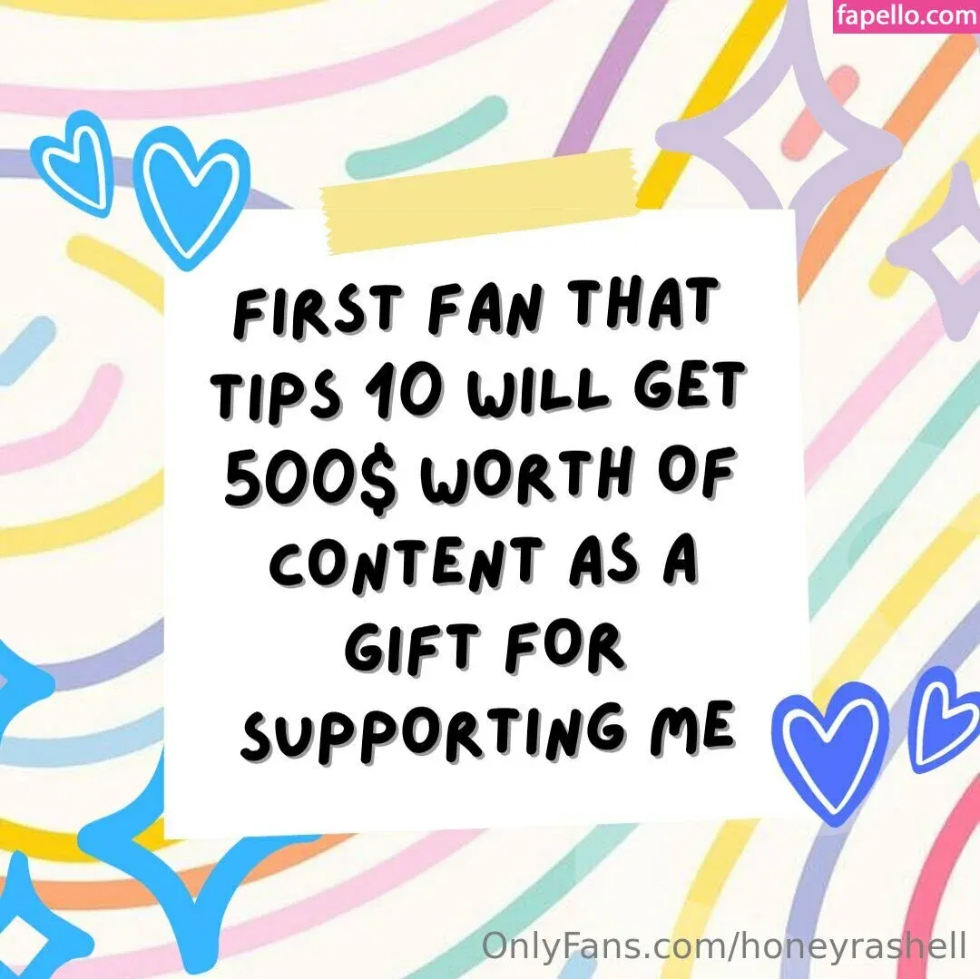 honeyrashell Onlyfans Photo Gallery 