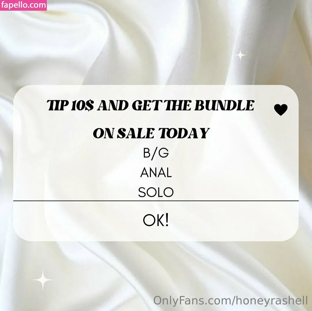 honeyrashell Onlyfans Photo Gallery 