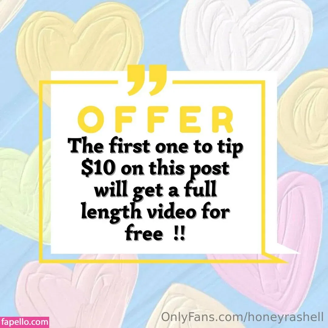 honeyrashell Onlyfans Photo Gallery 