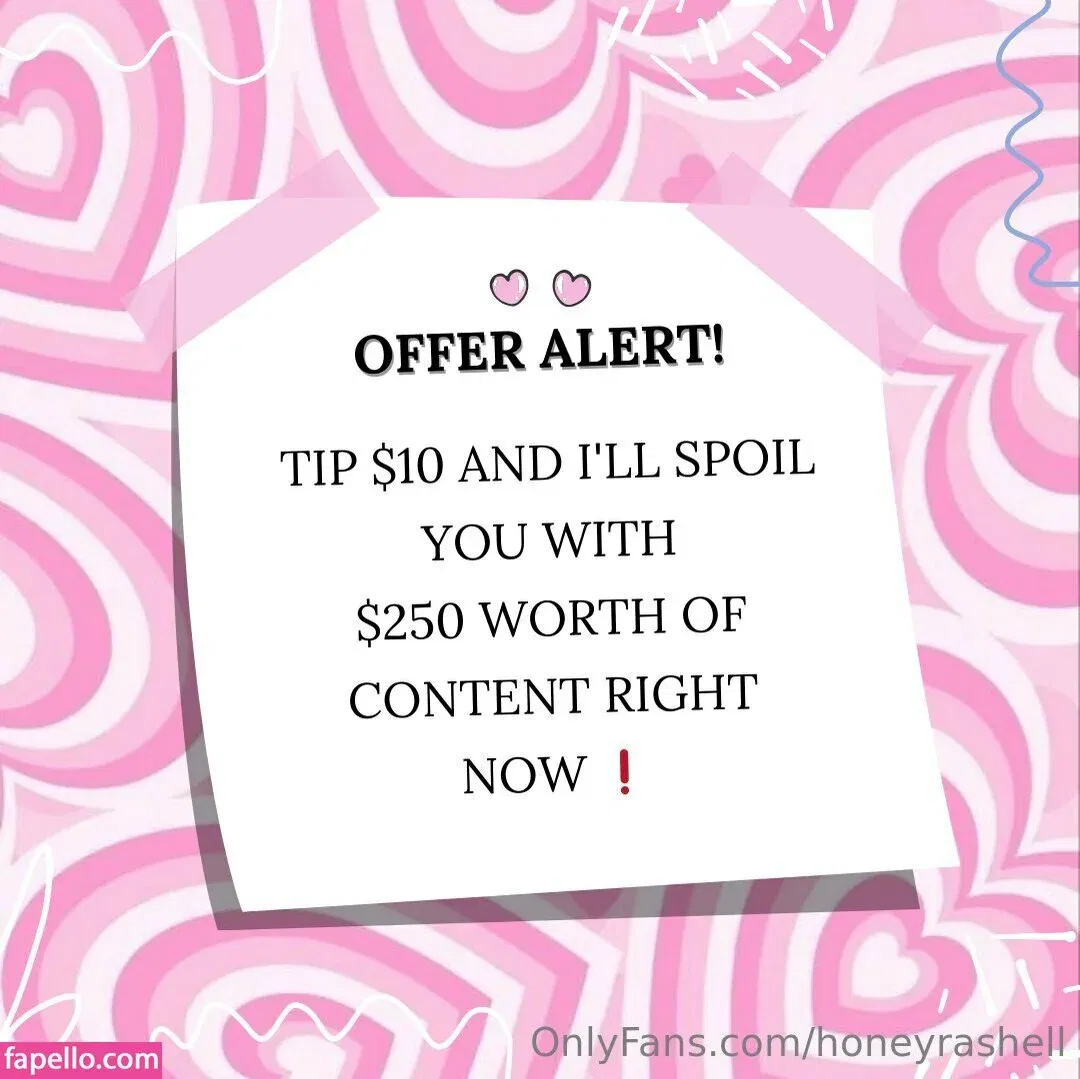 honeyrashell Onlyfans Photo Gallery 