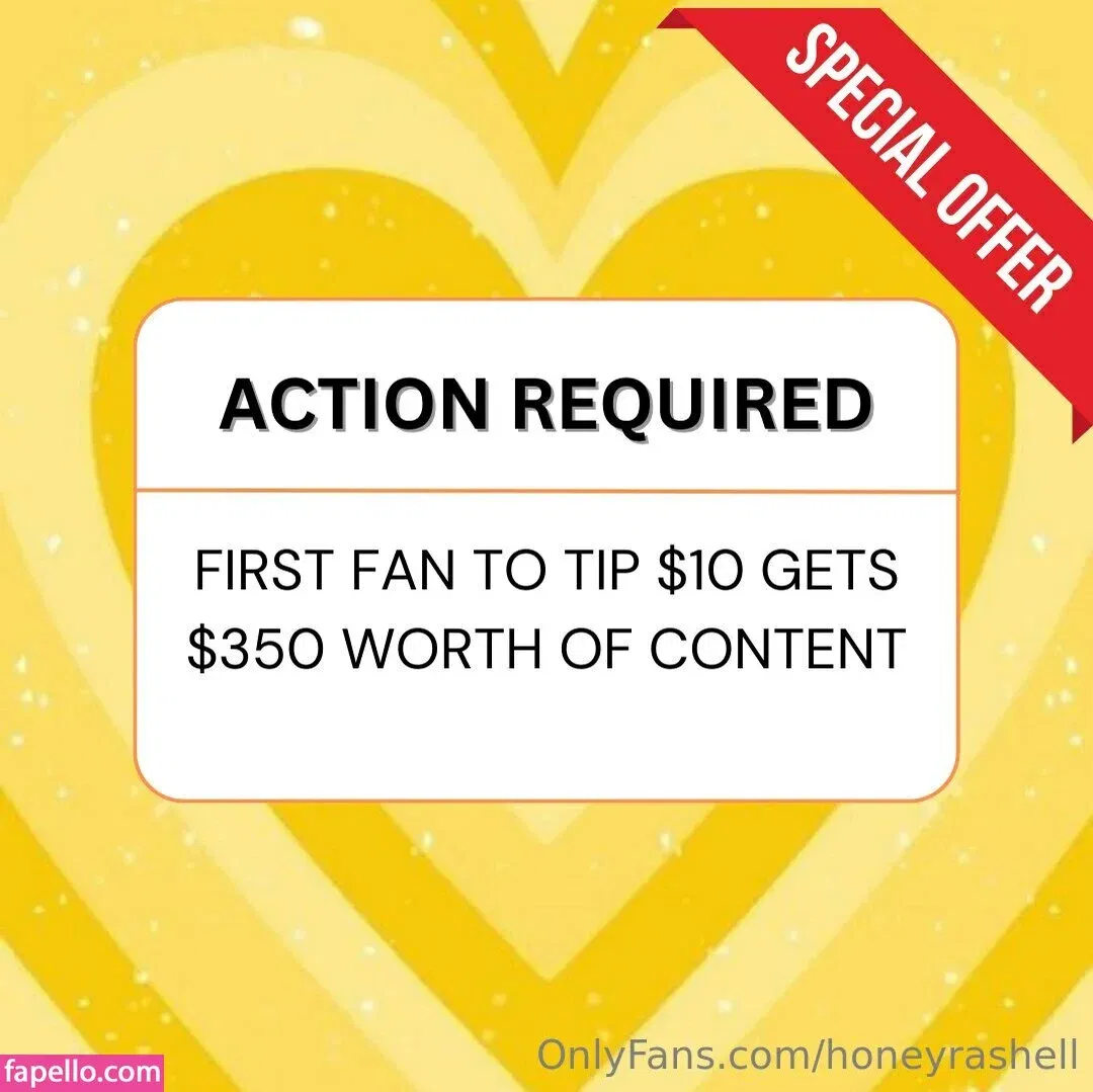 honeyrashell Onlyfans Photo Gallery 