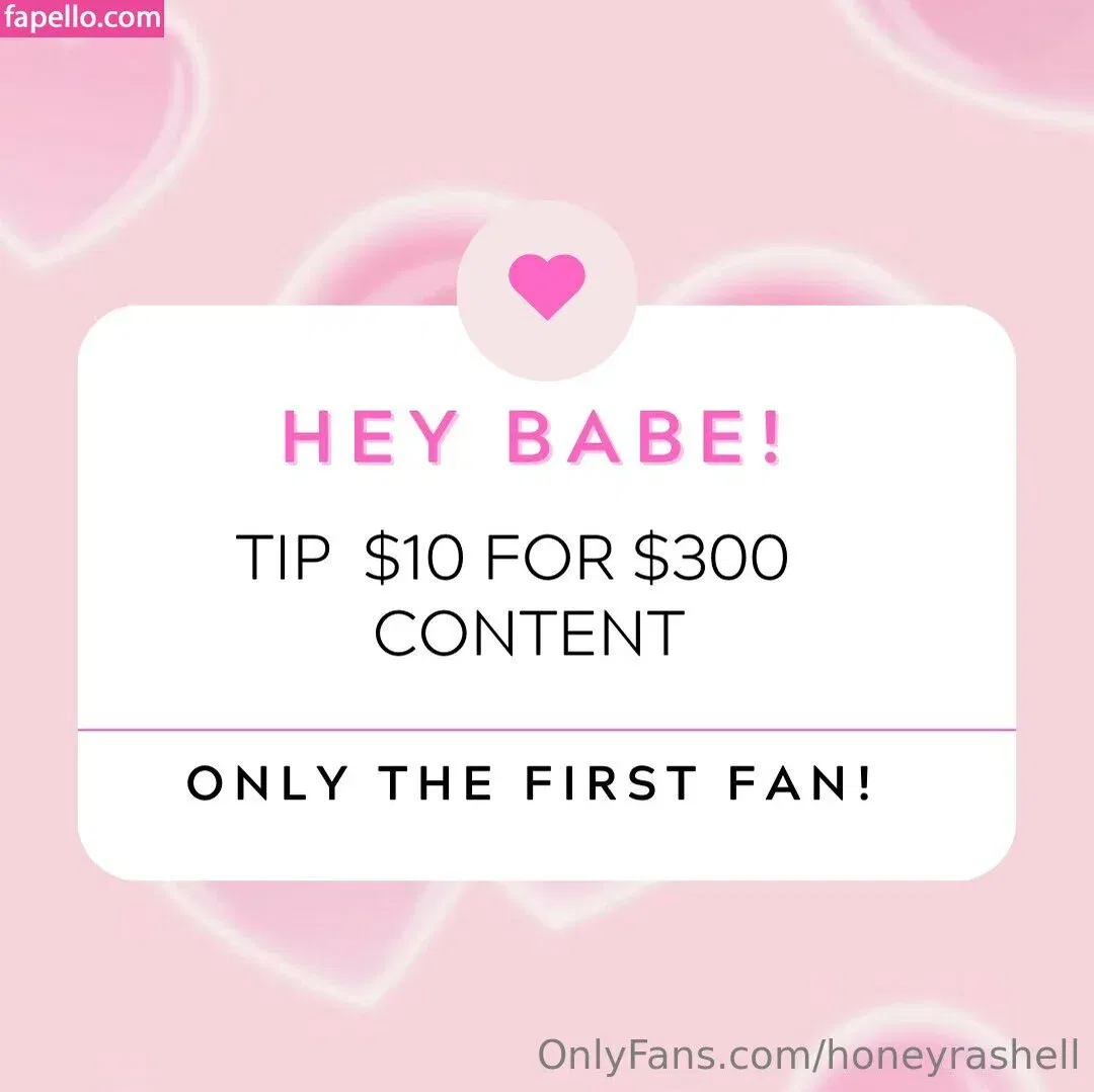 honeyrashell Onlyfans Photo Gallery 