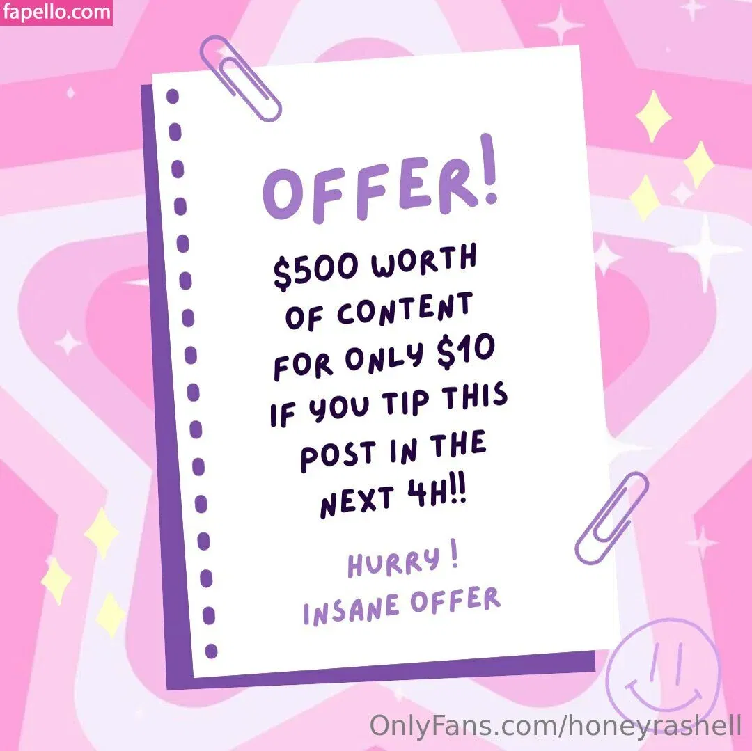 honeyrashell Onlyfans Photo Gallery 