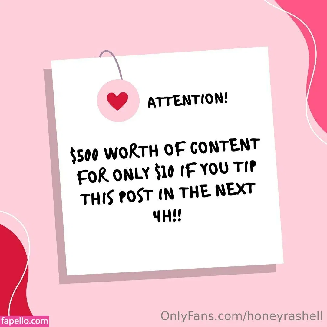 honeyrashell Onlyfans Photo Gallery 