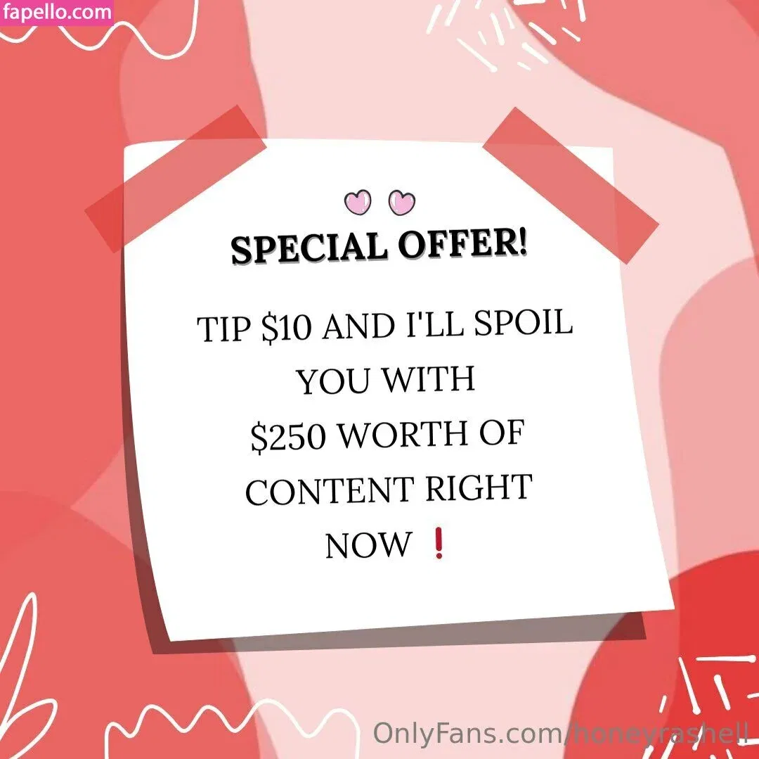 honeyrashell Onlyfans Photo Gallery 