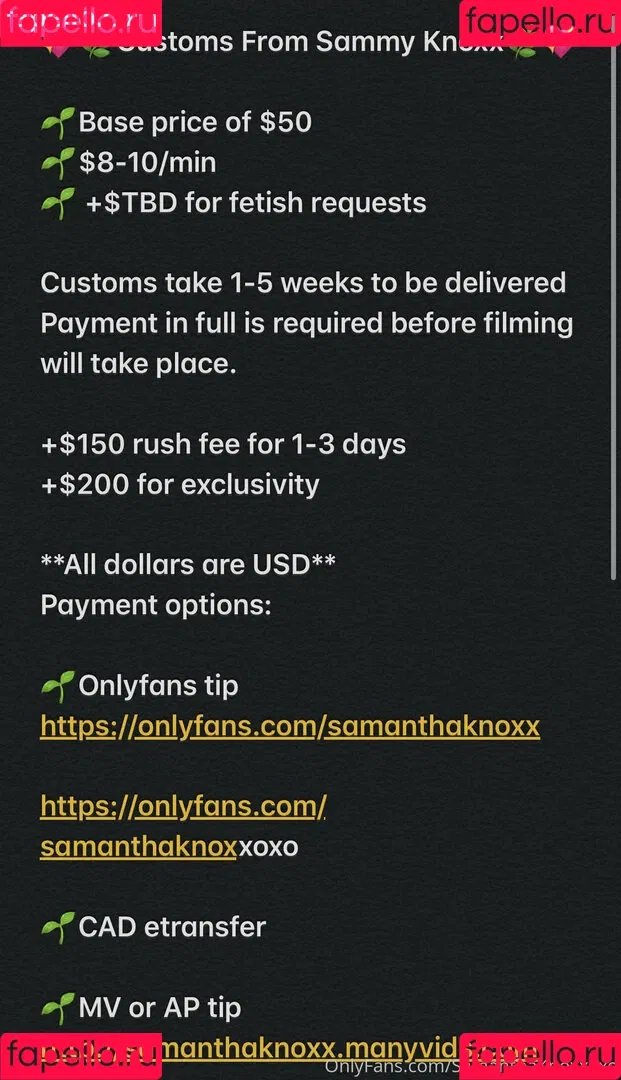 samanthaknoxxoxo Onlyfans Photo Gallery 