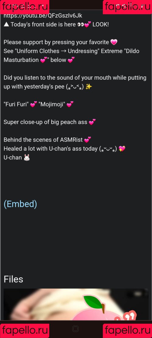 uuchan Onlyfans Photo Gallery 