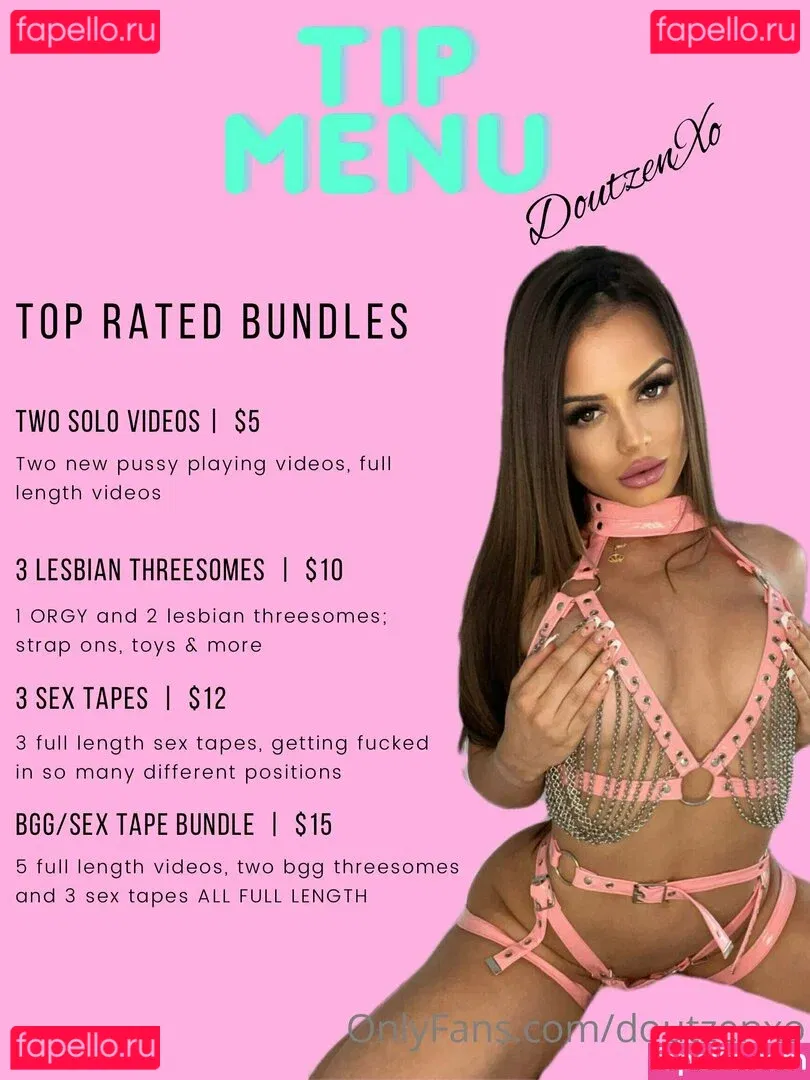 doutzenxo Onlyfans Photo Gallery 