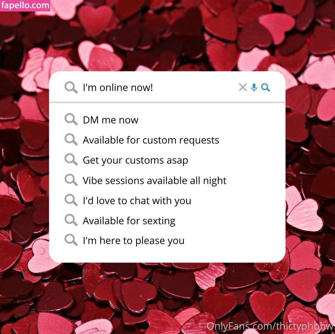 thictyphbbw Onlyfans Photo Gallery 