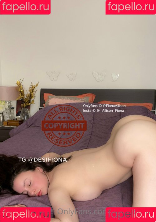 Fiona Allison Onlyfans Photo Gallery 