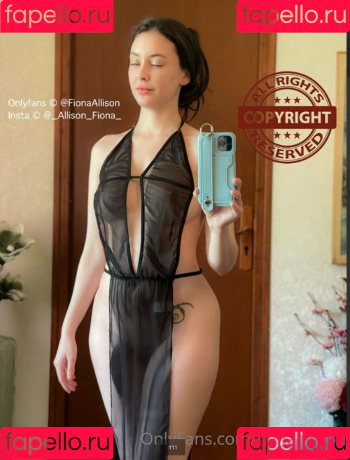 Fiona Allison Onlyfans Photo Gallery 