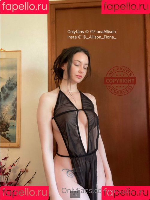 Fiona Allison Onlyfans Photo Gallery 