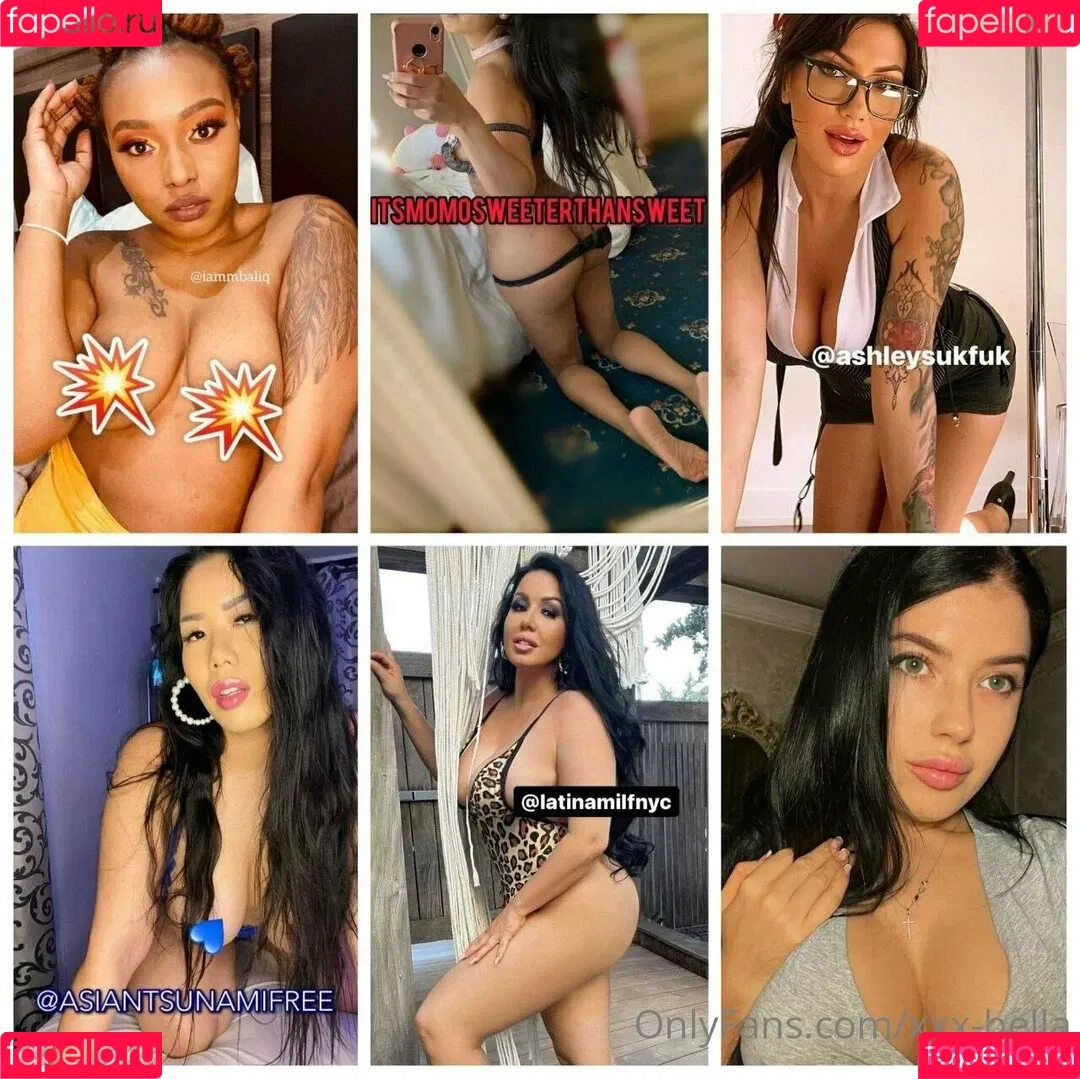 xxx-bella Onlyfans Photo Gallery 