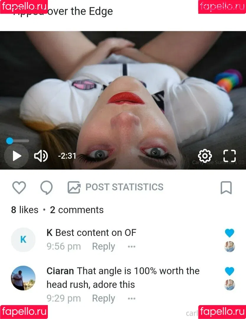 carlyraesummers Onlyfans Photo Gallery 