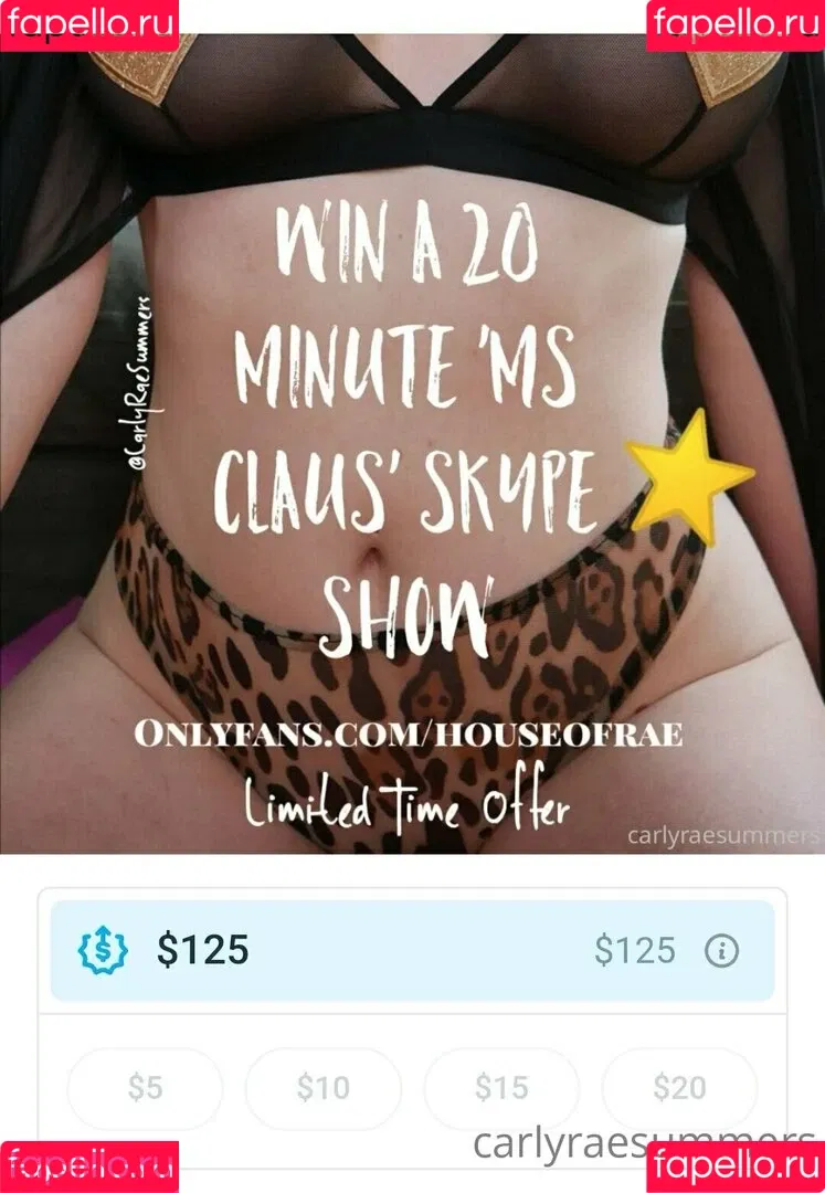 carlyraesummers Onlyfans Photo Gallery 