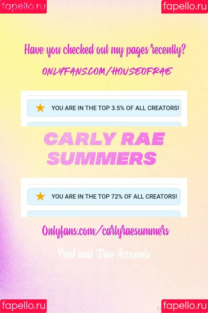 carlyraesummers Onlyfans Photo Gallery 