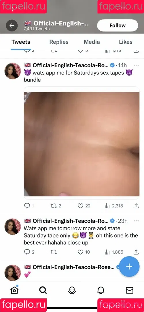 English-teacola-rose Onlyfans Photo Gallery 