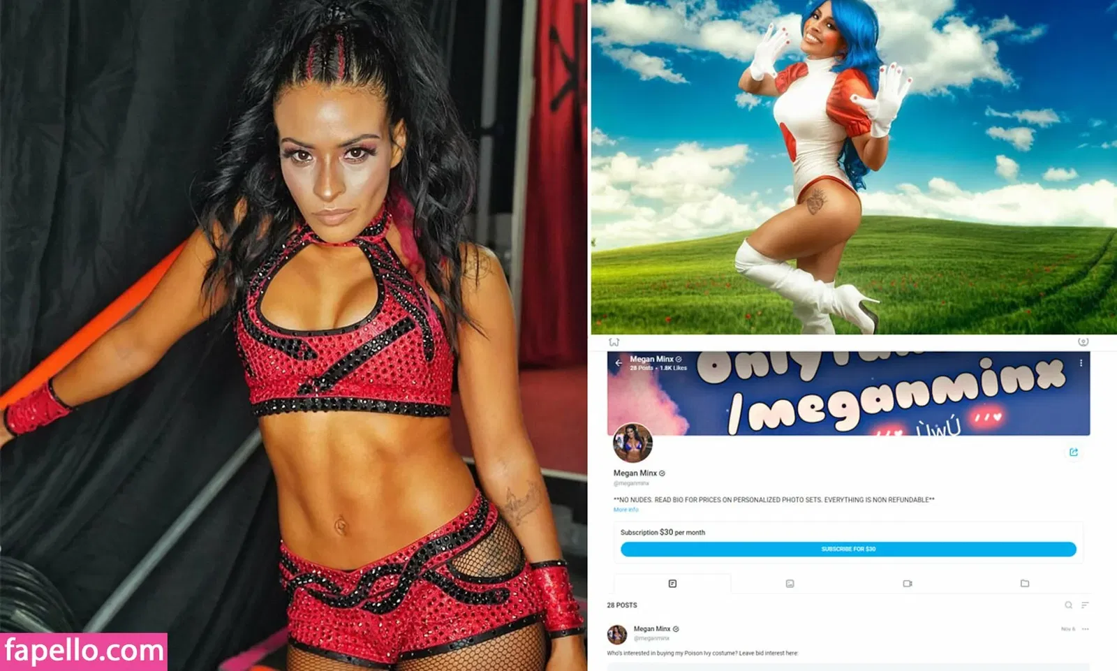 Zelina Vega Onlyfans Photo Gallery 