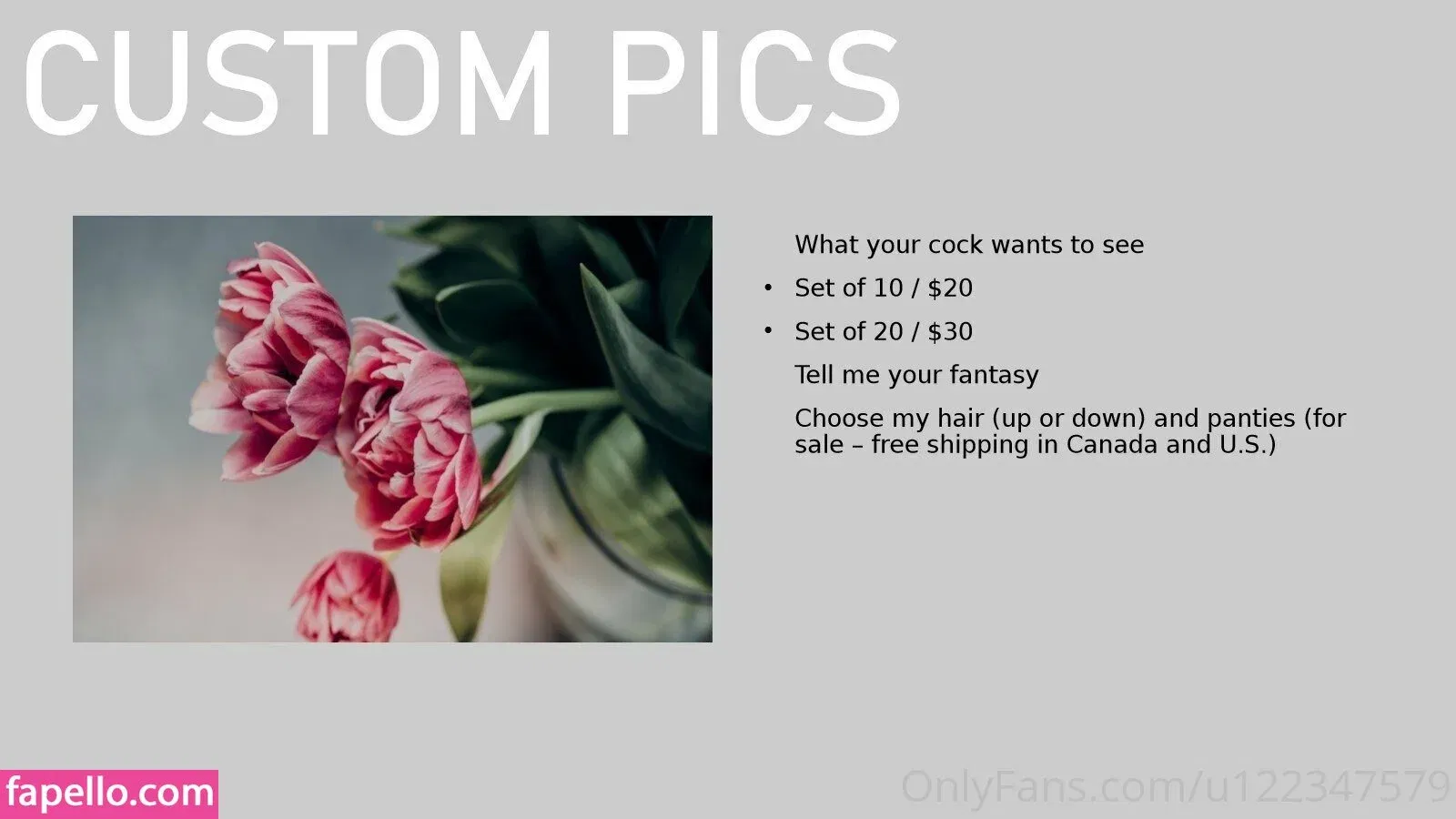 u122347579 Onlyfans Photo Gallery 