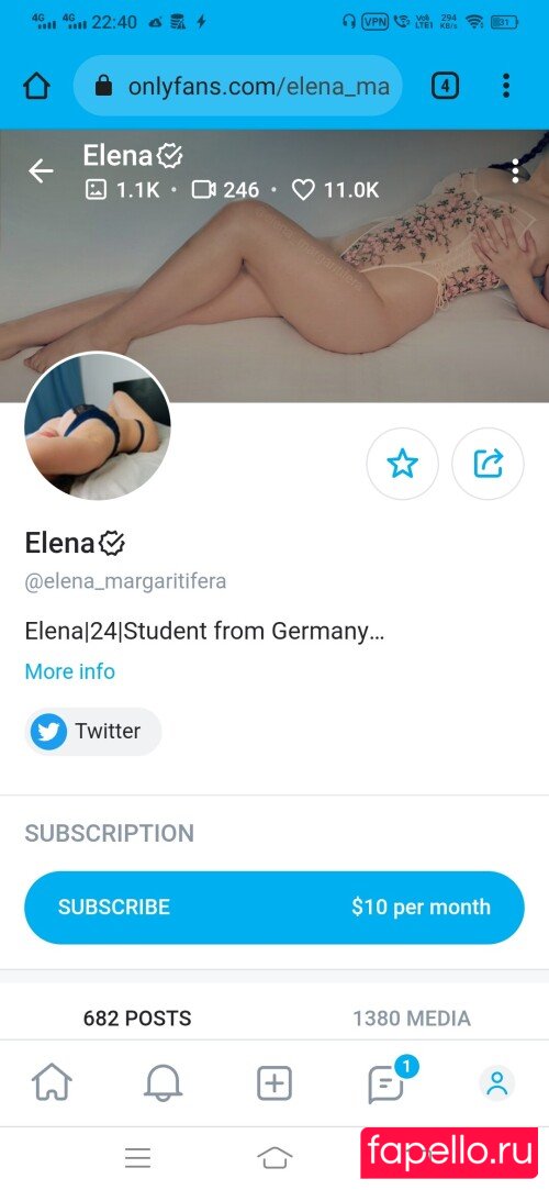 Elena Margaritifera Nude Onlyfans Photo 51