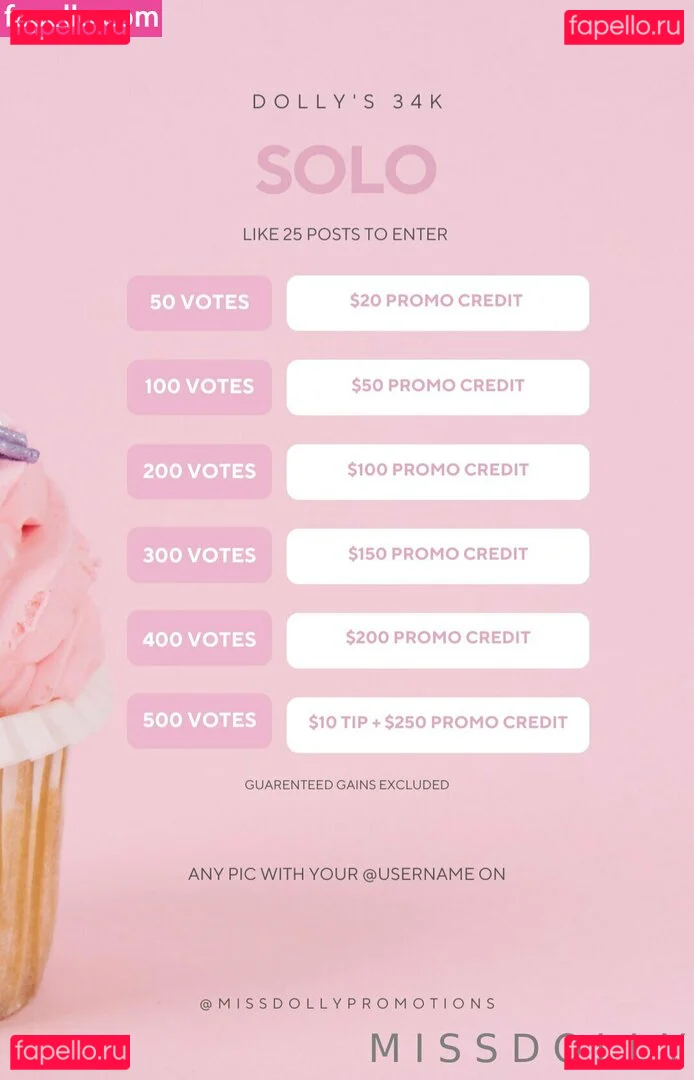 missdollypromotions Onlyfans Photo Gallery 