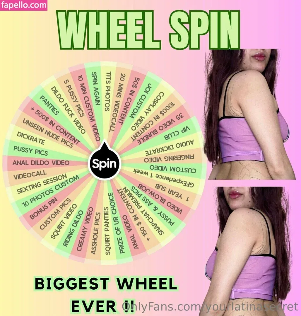 yourlatinasecret Onlyfans Photo Gallery 