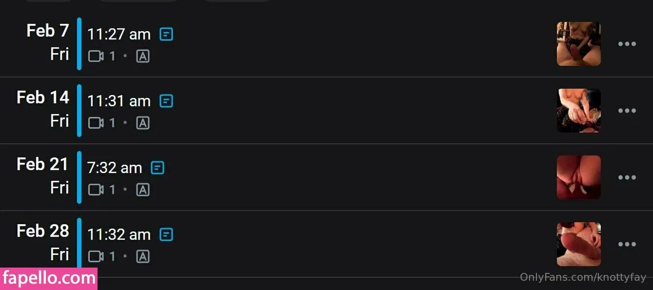 knottyfay Onlyfans Photo Gallery 