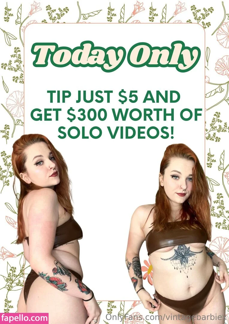 vintagebarbiex Onlyfans Photo Gallery 