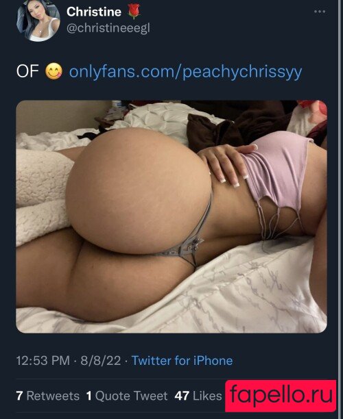 PeachyChrissyy Onlyfans Photo Gallery 