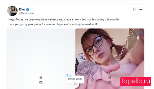 elleslove Nude Onlyfans Photo 12