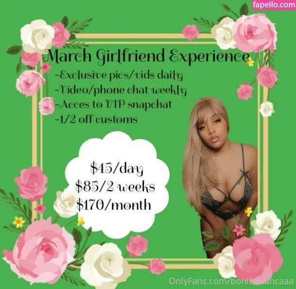 bonitablancaaa Onlyfans Photo Gallery 