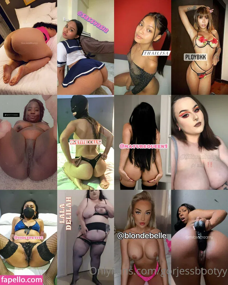 gorjessbootyy Onlyfans Photo Gallery 