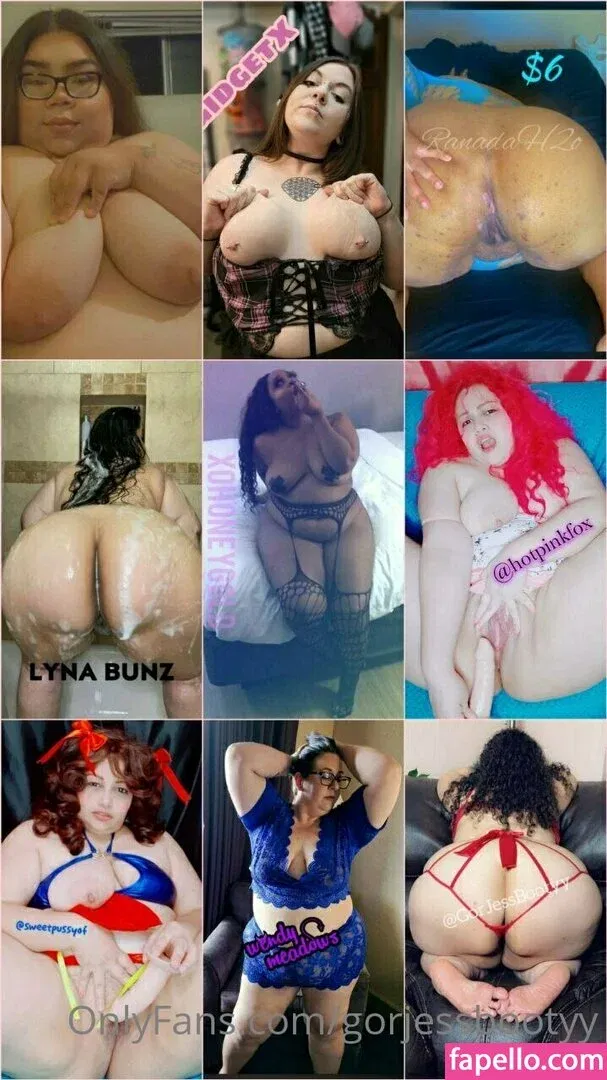 gorjessbootyy Onlyfans Photo Gallery 