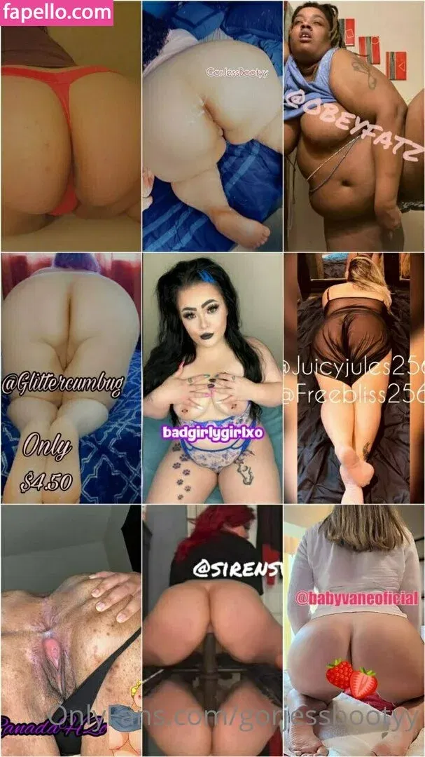 gorjessbootyy Onlyfans Photo Gallery 