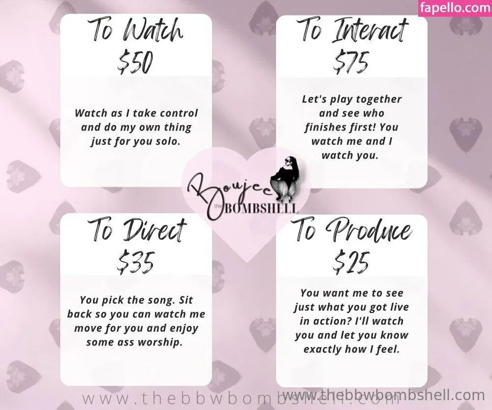 boujeebombshell Onlyfans Photo Gallery 