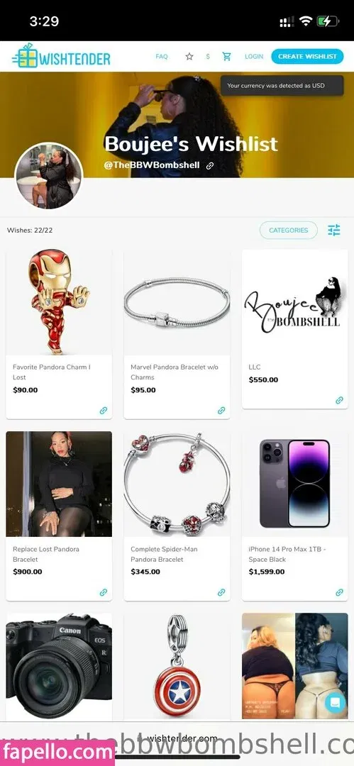 boujeebombshell Onlyfans Photo Gallery 