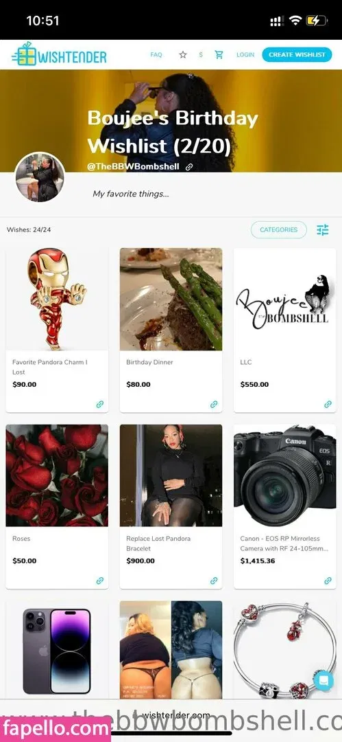 boujeebombshell Onlyfans Photo Gallery 