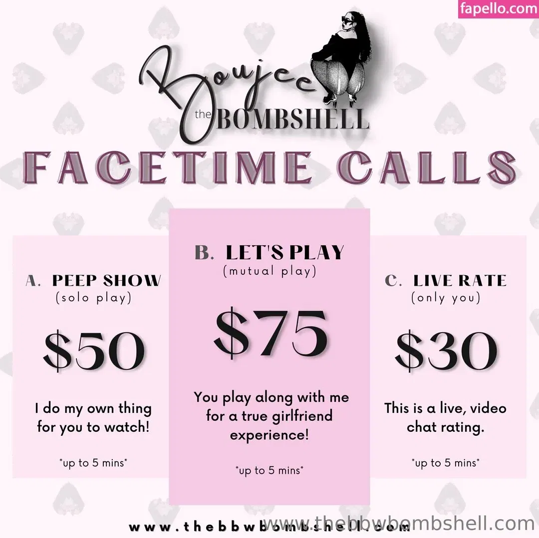 boujeebombshell Onlyfans Photo Gallery 