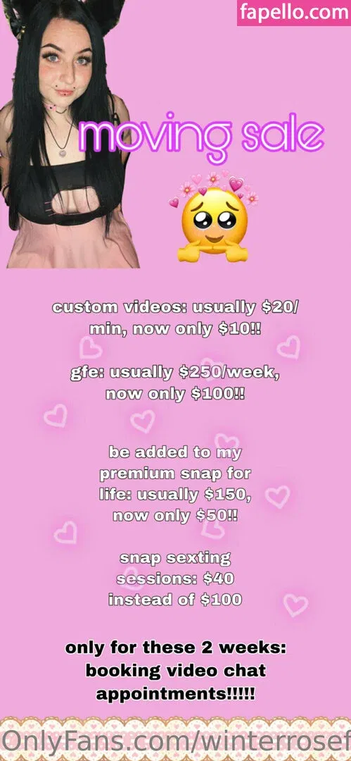 winterrosefree Onlyfans Photo Gallery 