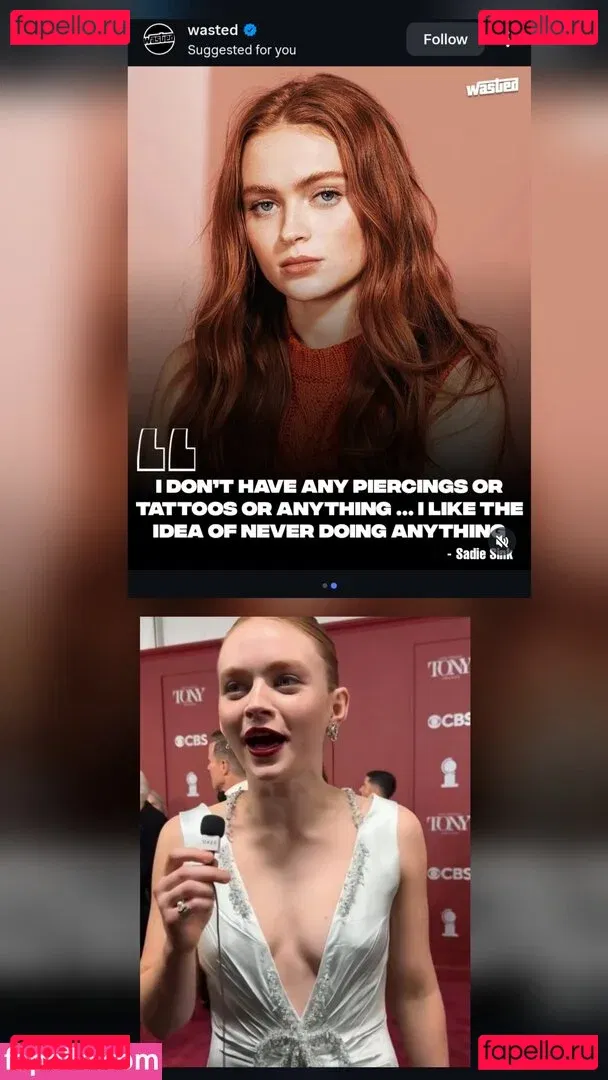 Sadie Sink Onlyfans Photo Gallery 