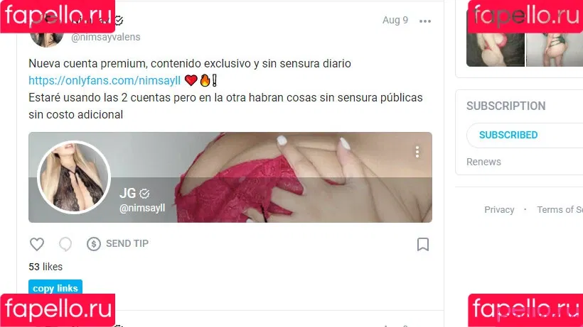 Nimsayvalens Onlyfans Photo Gallery 