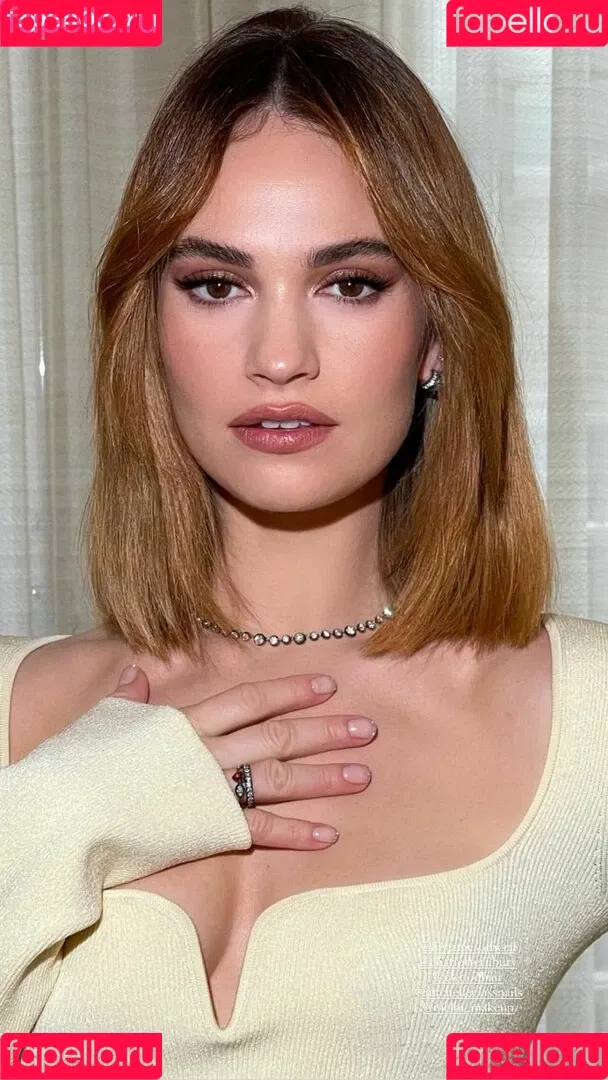 Lily James Onlyfans Photo Gallery 